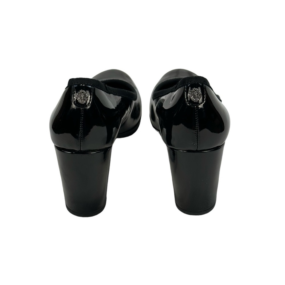 Anne Klein Memory Foam Castana Round Toe Patent Pumps - Black - size 5.5M - Picture 5 of 10